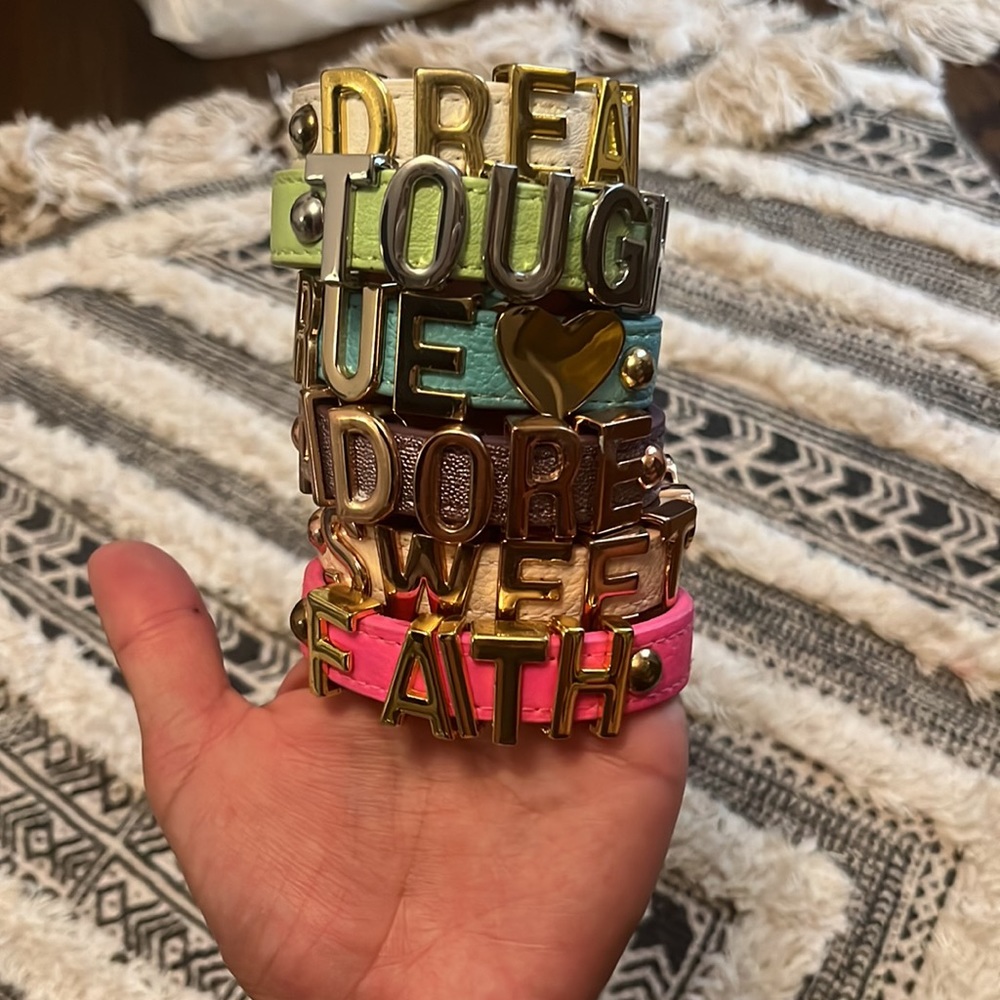BCBG bracelets